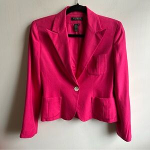 Ralph Lauren Vibrant Pink Women's Blazer